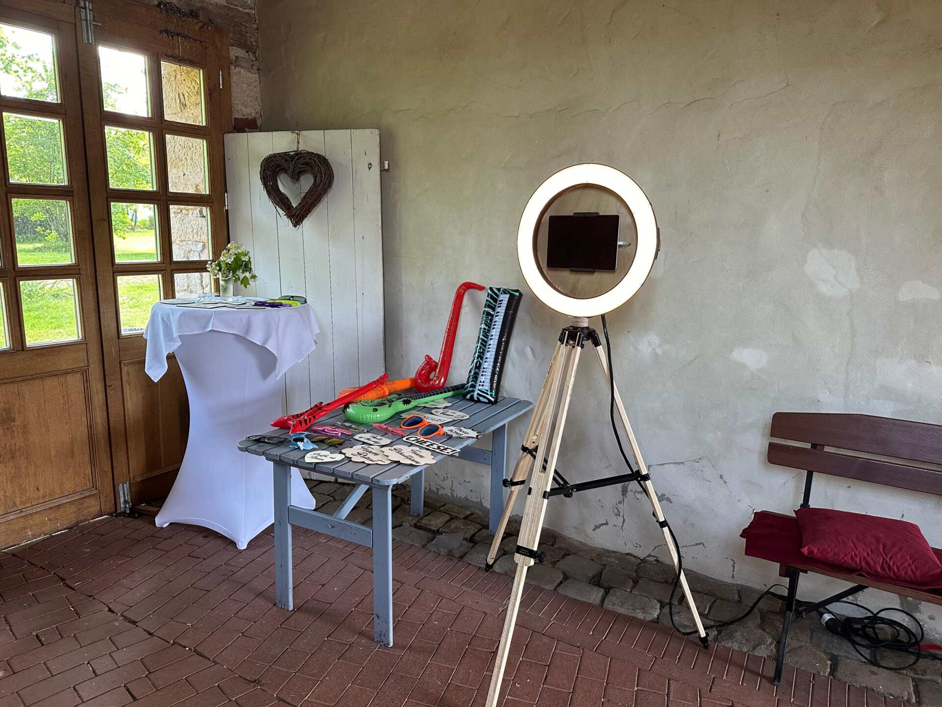 PhotoBooth mit Requisiten